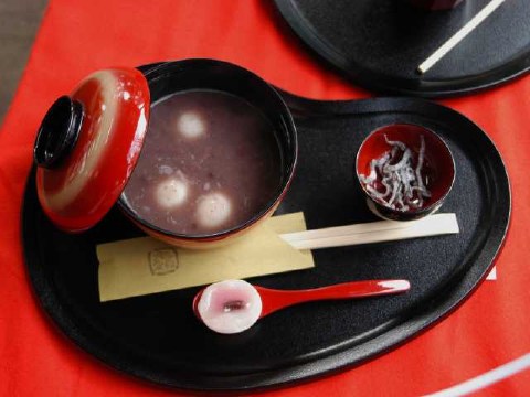 目玉おやじ栗ぜんざい 2003/12/31-2