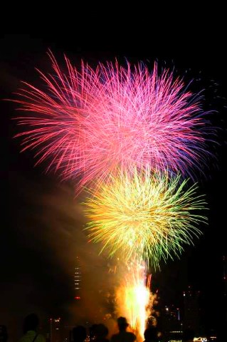 天保山海上花火大会 その3 2004/07/19-3