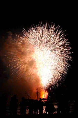 天保山海上花火大会 フィナーレ 2004/07/20-4
