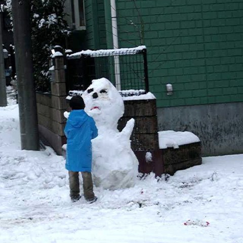 雪だるま 2004/12/31-2
