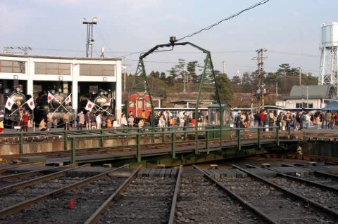 転車台@梅小路 2005/02/07-1